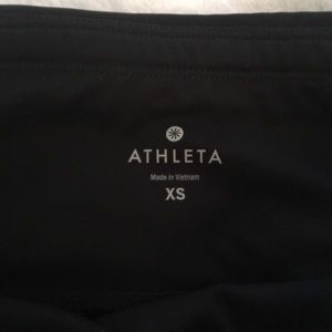 Laser cut Athleta Salutation tights